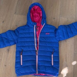 Stio Kids Blue Puffer Jacket